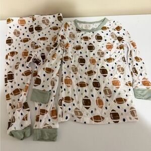 Milkberry Football Print Kids Pajamas
